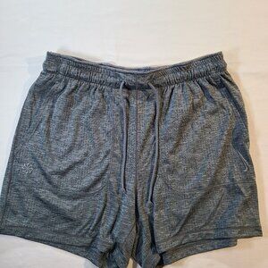Mens Nike Yoga Dri-Fit Grey Shorts M - C063